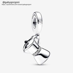 Pandora Moka Pot Dangle Charm|Pendant